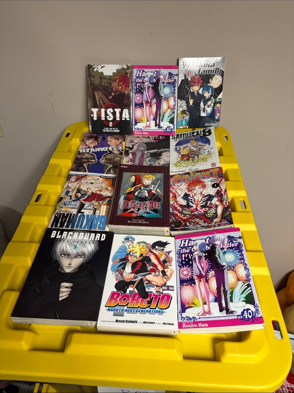 Lot of 12 Manga Graphic Novel English in